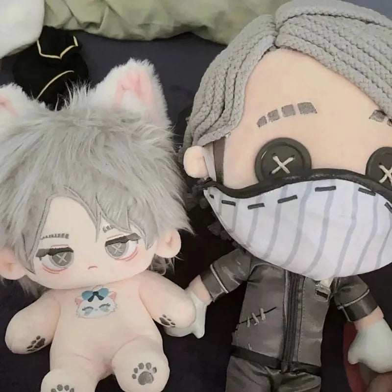 20cm Handsome Cotton Doll Game Identity V Anime Stuffed Toys for Kids Teens Adults Dress-up Puppet Gift Collecibles Gift Dolls