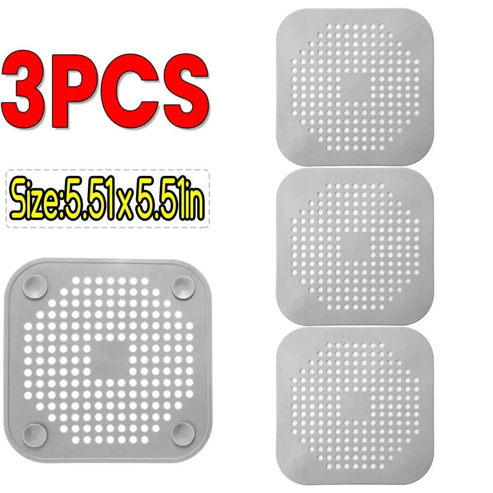 Plug Stopper Kitchen Sewer Silicone Bathroom Floor Bathtub WaterFilter Home Accessories Shower Drain Hair Catcher Sink Strainer The jack market .AU The jack market .AU Home $ 49 14:200006152#Grey 2PCS