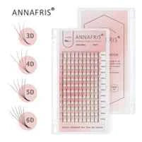 ANNAFRIS Premium Mink Eyelash Extensions - 5 Cases, 16 Rows, C/DD Curl for Stunning, Natural Volume