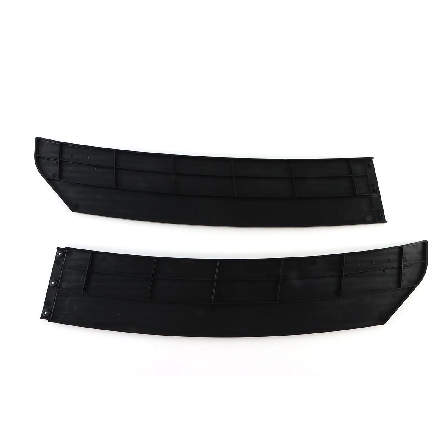 4PCS Universal Car Gloss Black Front Bumper Lip Chin Spoiler Splitter Body Kit Exterior Bumpers Automobiles Parts Accessories