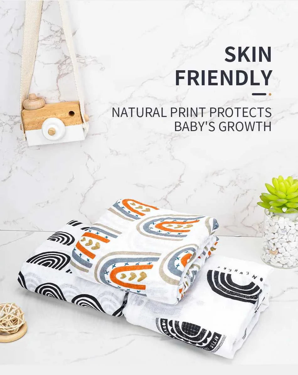 Baby 100% Cotton Muslin Swaddle Blanket Newborn Bath Towel Multi Designs Functions Baby Wrap Infant Quilt The jack market .AU The jack market .AU Mum & Kids: Essential Products for Every Family $ 28 14:1254#21;5:56964930#120x110cm