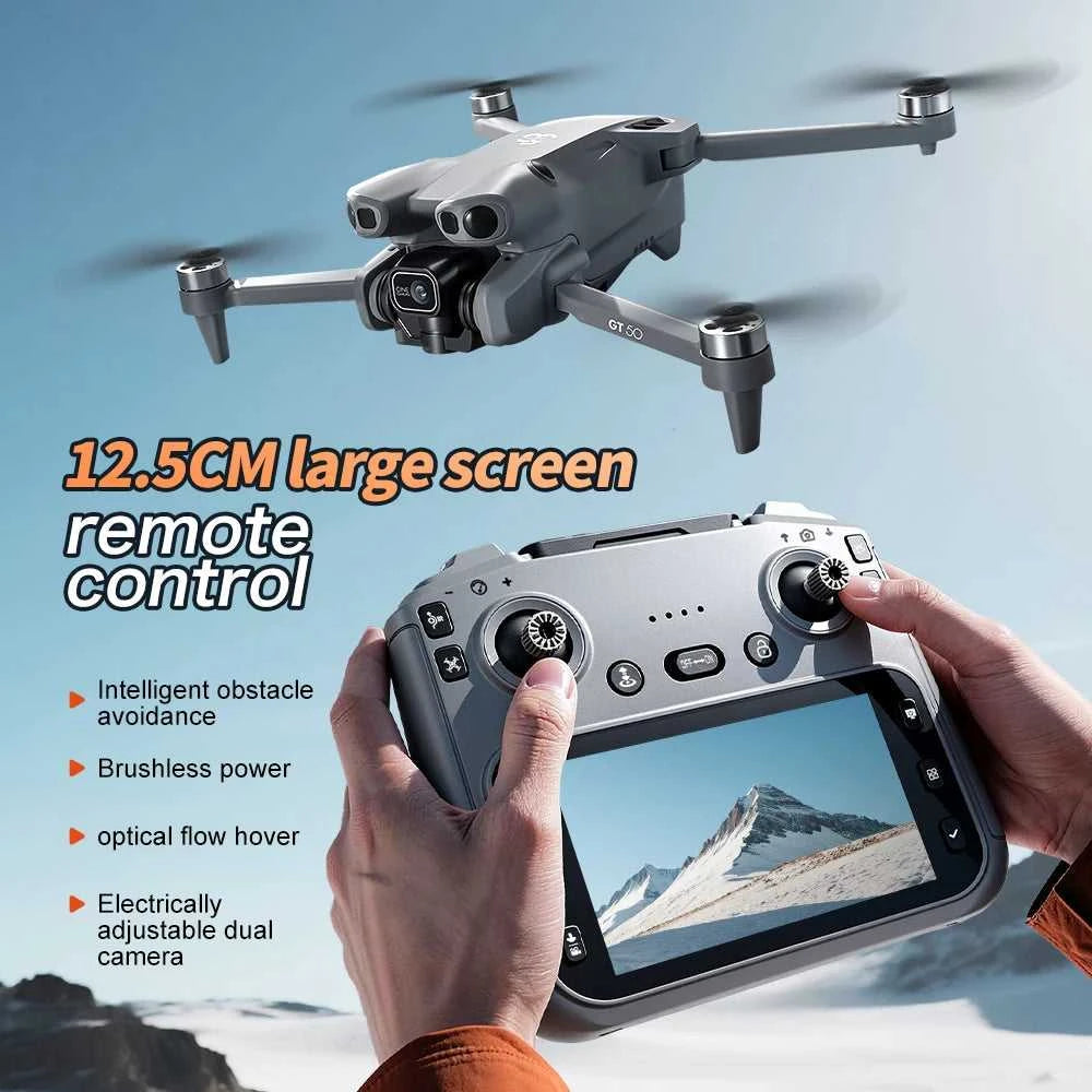 NEW Foldable Drone With Screen Control 8k Aerial Photography Optical Flow Positioning 360° Obstacle Avoidance Helicopter Drone The jack market .AU The jack market .AU Drones $ 133 14:29#4k-Dark Grey