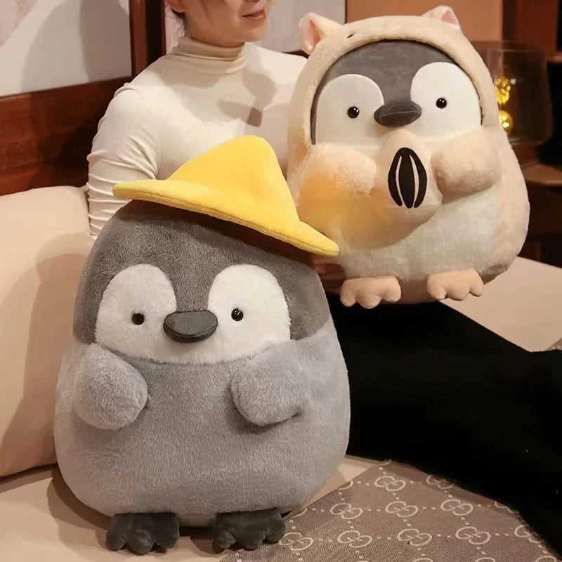Cute Kawaii Plush Toy Penguin Doll Soft Stuffed Home Decoration Pillow Nap Pillow For Children Holiday Gift The jack market .AU The jack market .AU Little Wonders $ 63 14:366#Hat Penguin;152:201336176#35cm
