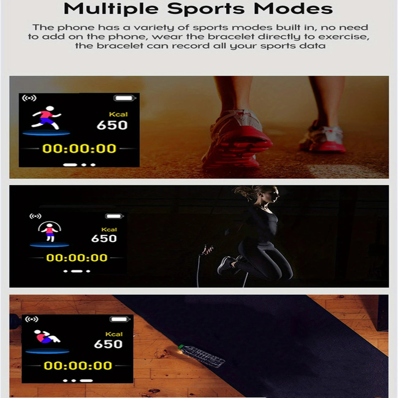 Smartwatch Men Women Wristwatches Smart Watch Message Fitness Monitor Bracelet Birthday Gift Electronic Clock For Android IOS - Jack market 1988Jack Market 1988