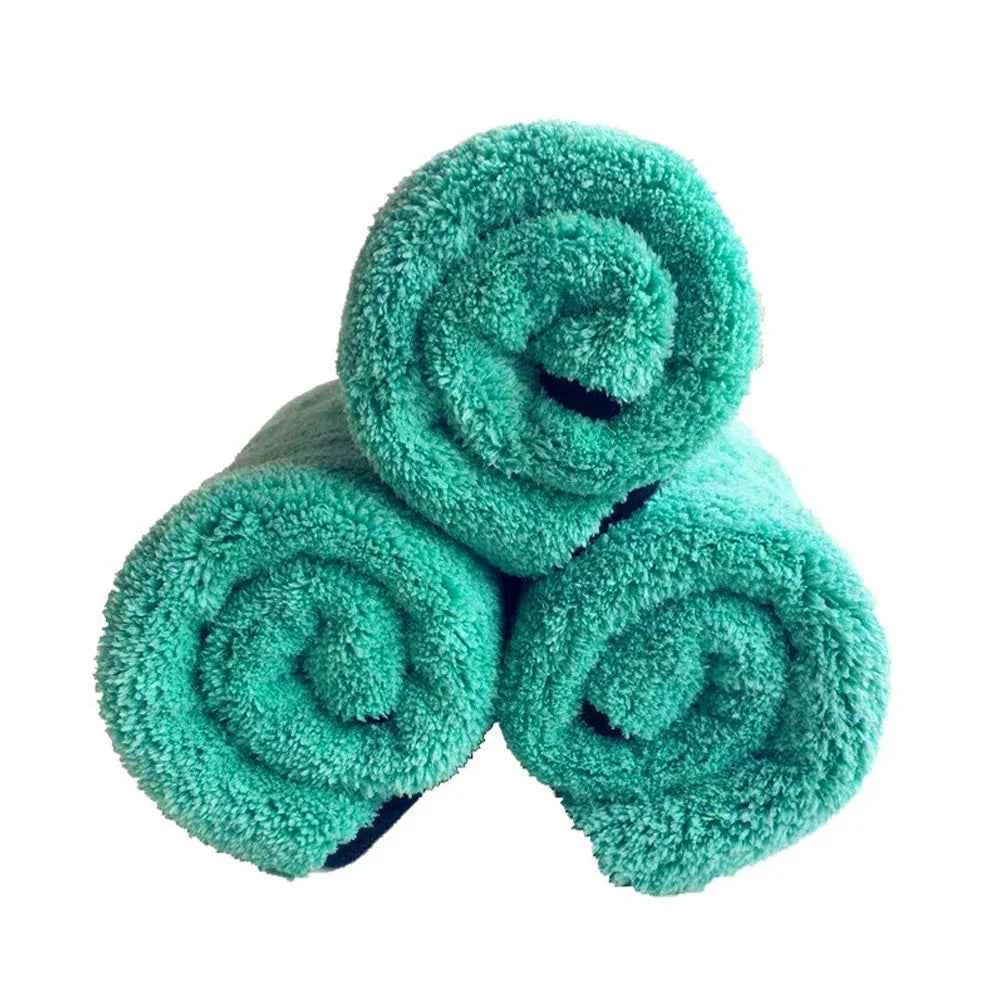 Portable 1200GSM Super Soft Premium Microfiber Drying Cltoth Ultra Absorbancy Aqua Deluxe Car Wash Towel 40x40cm
