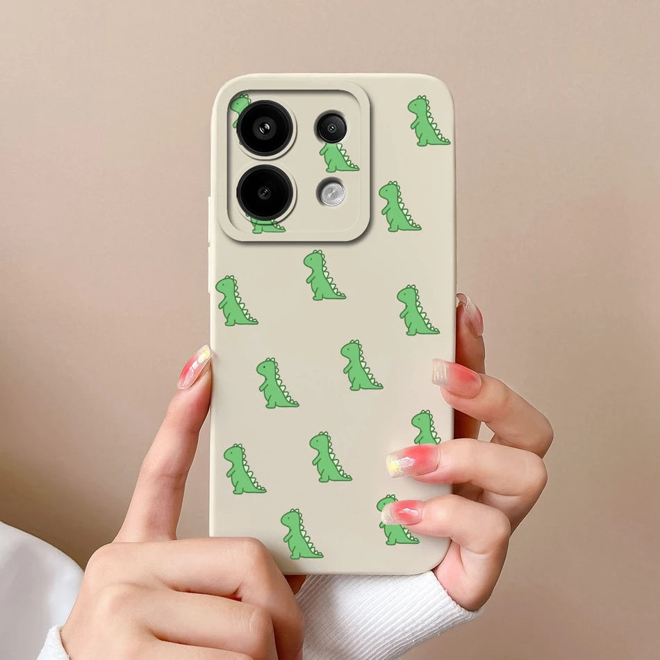 Xiaomi Poco X6 Pro Anime Silicone Case - Full Protection & Shockproof Design for Ultimate Style & Durability