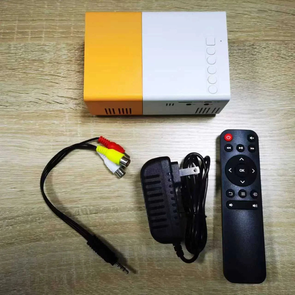 Projector for home use, mini projector for children's bedroom, portable projector, supports 4K ultra-high definition. The jack market .AU The jack market .AU Accessories Electronics $ 80 14:202429827#White