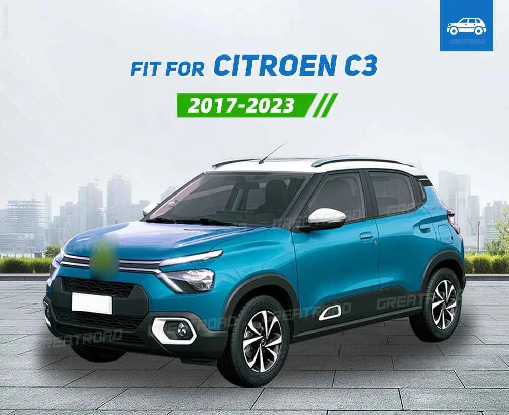 4PCS Car Mudguards for Citroen C3 Aircross 2017~2023 2018 2019 Mudflaps Fender Mud Flap Splash Guards Cover Wheel Accessories