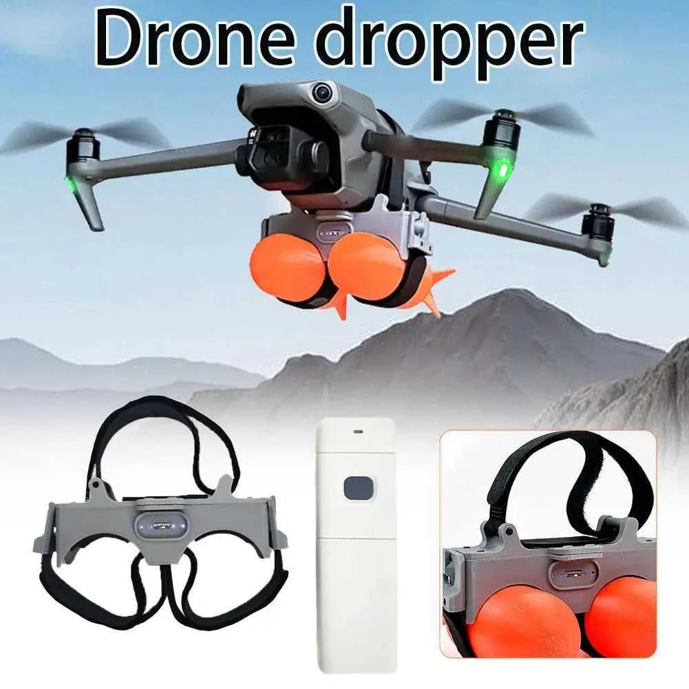 Remote Control Drone Dropper Remote Control Rescue Delivery 2 Way Releaser Double Thrower for dji Mavic 2/Mavic 3/Air 2/Air 3 The jack market .AU The jack market .AU Drones $ 102 14:200006152#B;200007763:201441035#CN