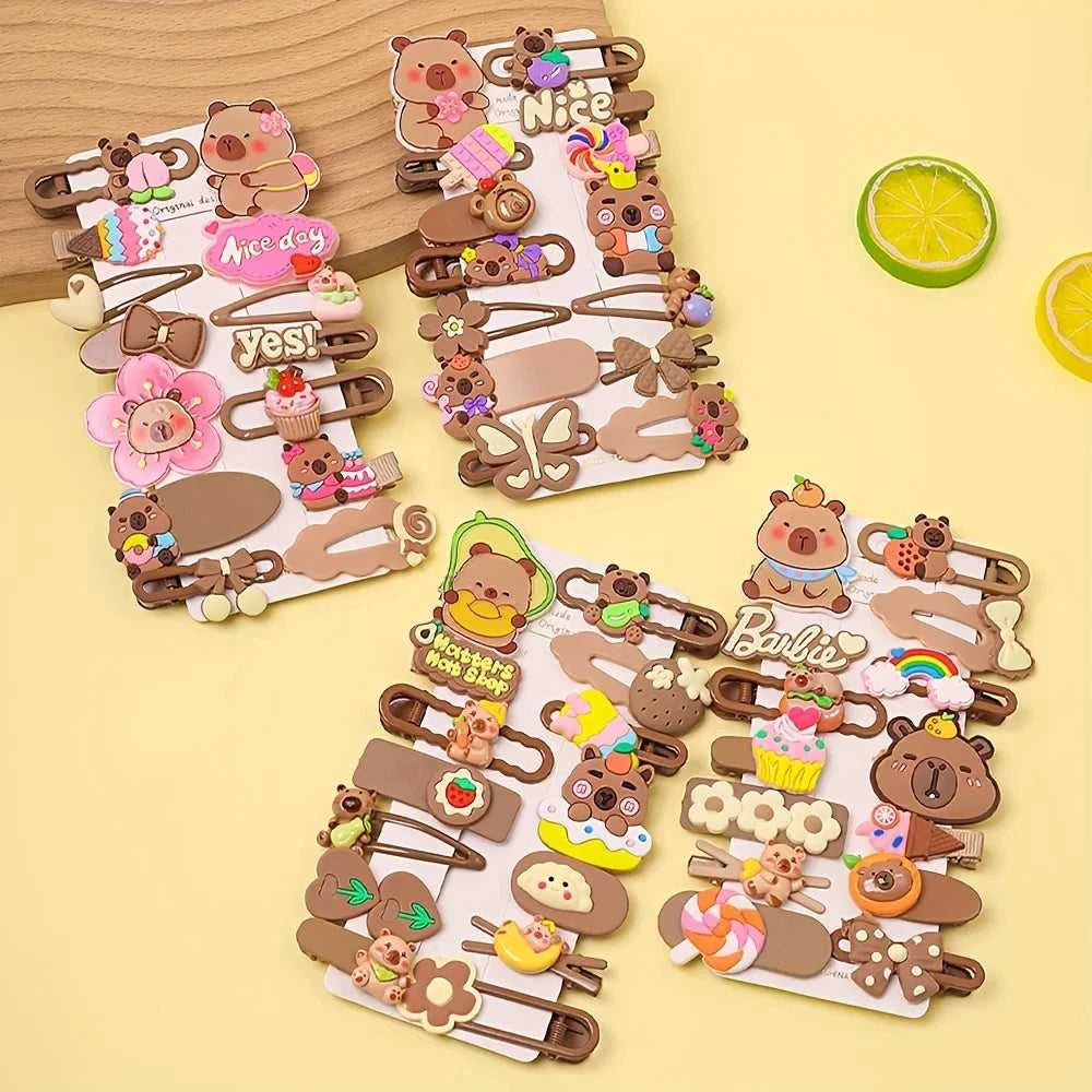14 Pieces of Multi-Color Cute Kapibara Hairpin Set, Including Various Fashion Elements of Butterflies and Flowers The jack market .AU The jack market .AU Mum & Kids: Essential Products for Every Family $ 23 14:200000195#14pieces