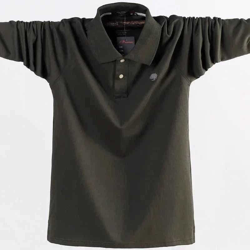New Autumn Men Polo Shirt Men's Business Work Cotton Male Top Tees Long Sleeve Turn-down Collar Polo Shirts Large Size 6XL The jack market .AU The jack market .AU Men Fashion $ 49 14:691;5:200005259