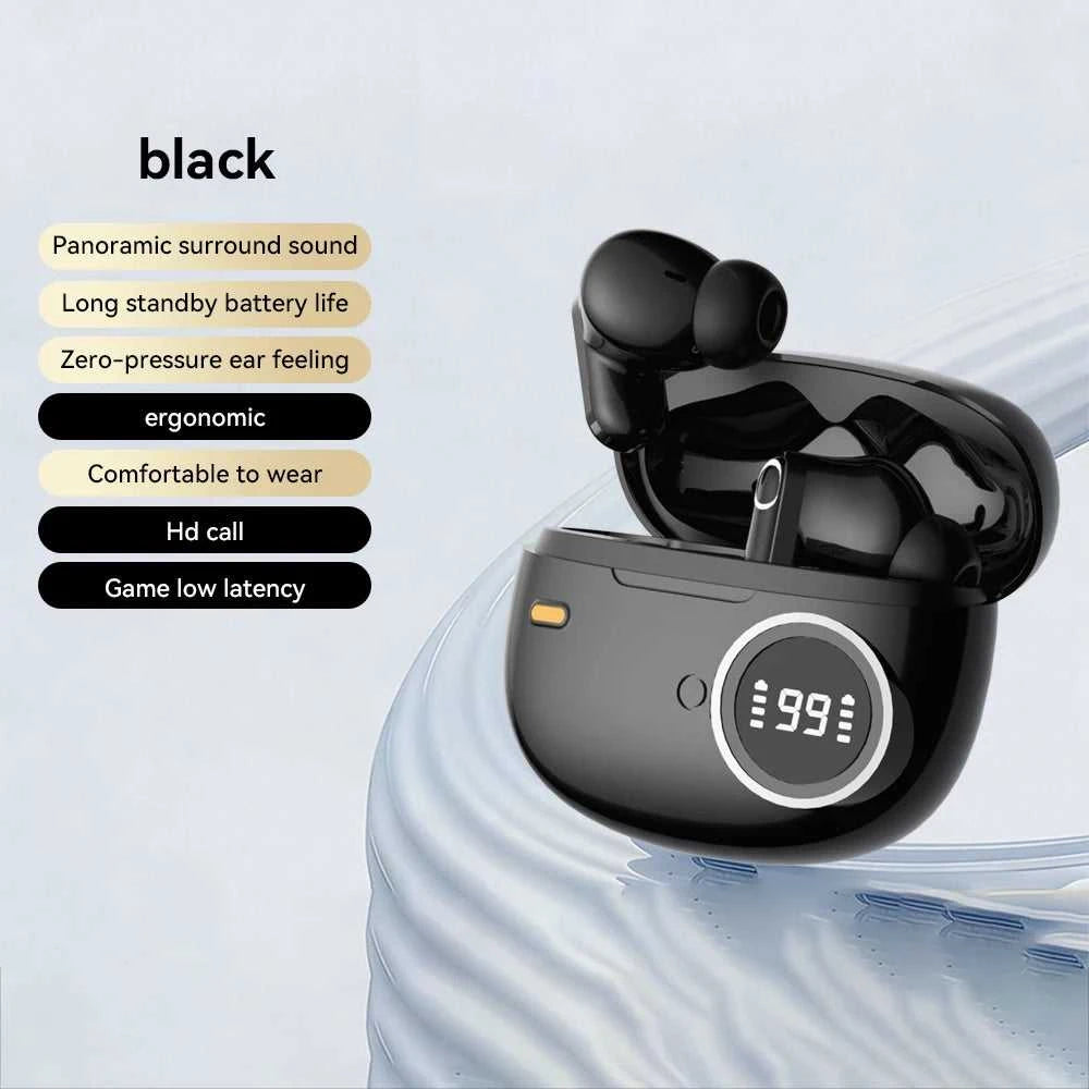 Bluetooth 5.4 Headphones True Wireless In-ear Long Noise Reduction TWS Sports High Sound Quality Digital Display Screen Earplugs The jack market .AU The jack market .AU Accessories Electronics $ 54 14:29#White