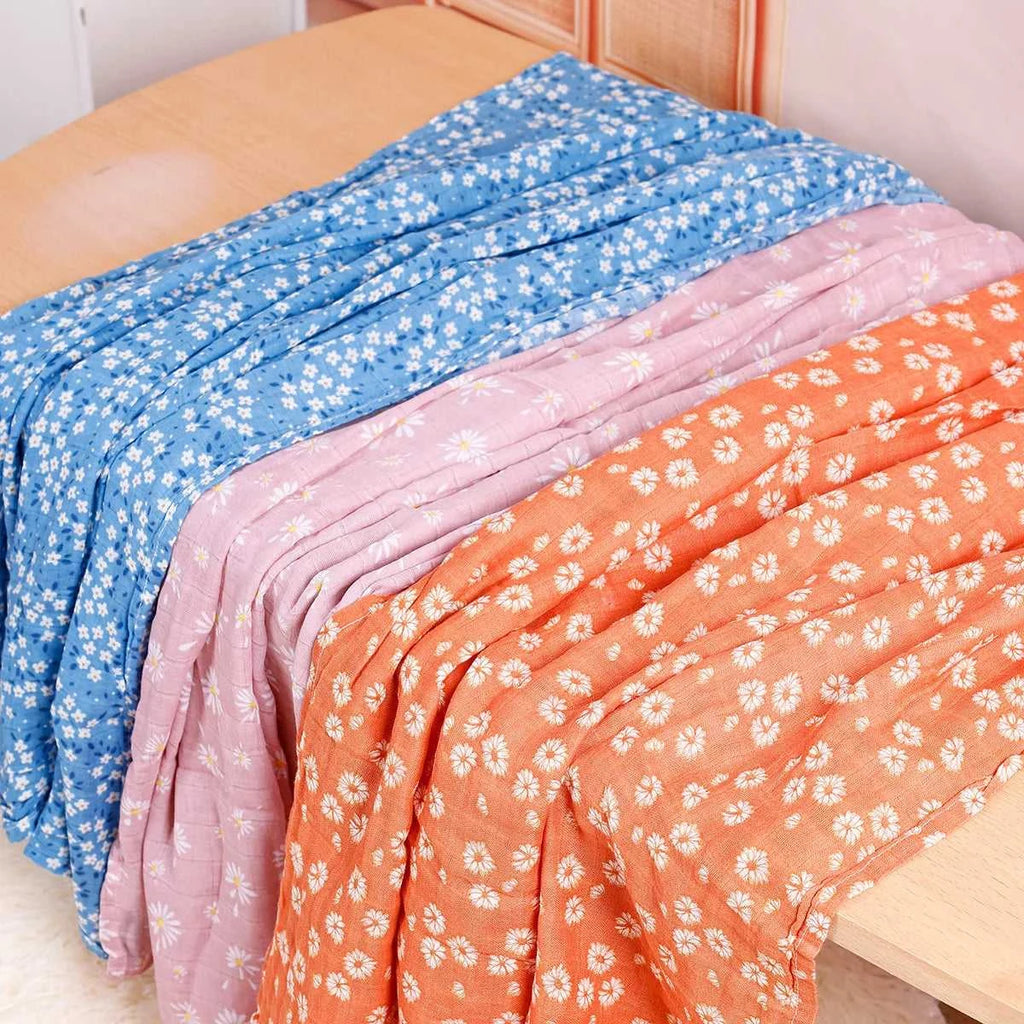 Baby 100% Cotton Muslin Swaddle Blanket Newborn Bath Towel Multi Designs Functions Baby Wrap Infant Quilt The jack market .AU The jack market .AU Mum & Kids: Essential Products for Every Family $ 28 14:1254#21;5:56964930#120x110cm