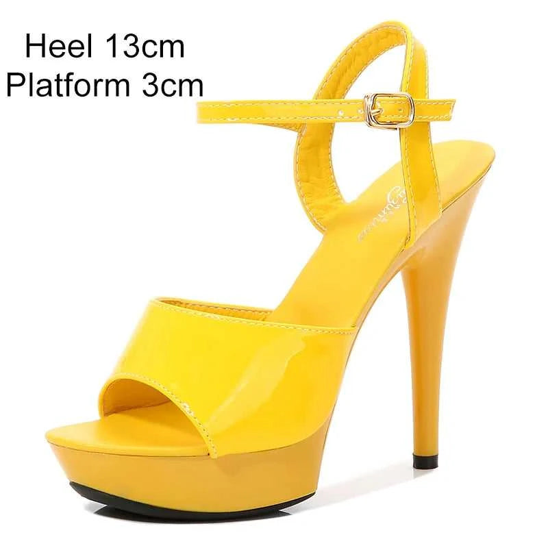 2022 Stripper Pole Dance Shoes High Heels Women Sexy Show Shoes Party Club 13 15 17CM Sandals Platform High-heeled Shoes Wedding The jack market .AU The jack market .AU Step Up Your Style: Trendy Shoes for Every Occasion! $ 94 14:366#Blue leopard;200000124:3434