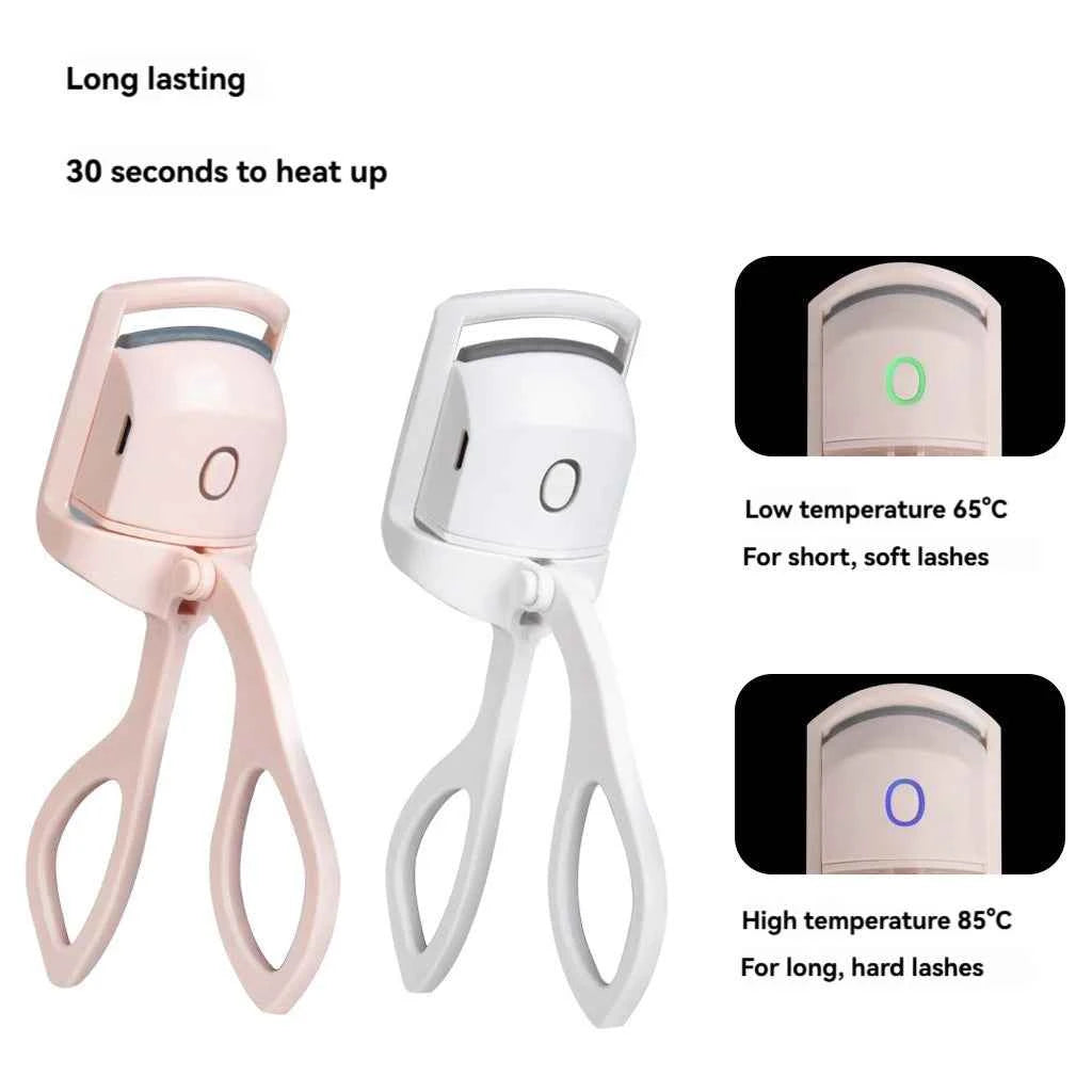 GlamGlow Electric Eyelash Curler - Heated Technology for Effortless, Long-Lasting Curls