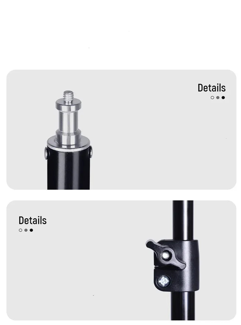 Metal Aluminum Alloy Light Stand Tripod for Photo Studio Softbox Video Flash Reflector Lighting Background Stand 55cm/160cm