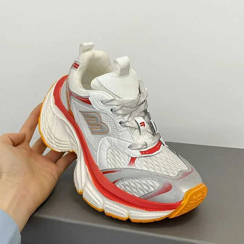Couple Style Dad Shoes 2025 New Retro Fashion Casual Shoes Lace-up Breathable Versatile Comfortable Soft Sole Sports Shoes Trend The jack market .AU The jack market .AU Step Up Your Style: Trendy Shoes for Every Occasion! $ 122 14:365458#Black for women;200000124:200000334