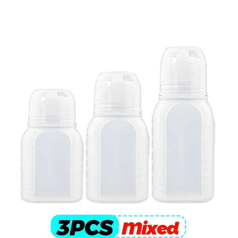 Clear Condiment Squeeze Bottles Honey BBQ Sauces Salad Oil Ketchup Dispenser Container with Scale Seasoning Bottle Kitchen Tool The jack market .AU The jack market .AU Home $ 40 14:193#Mixed-18pcs