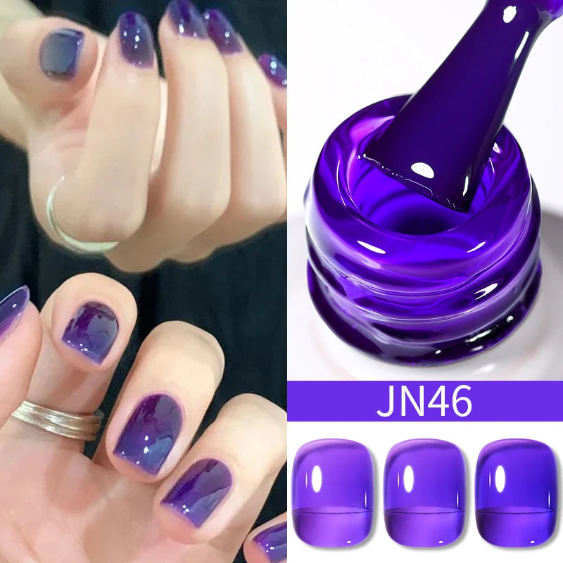BORN PRETTY Neon Red Gel Nail Polish Yellow Green Summer Color Semi Permanent Varnish 10ml Soak Off UV LED Nail Art Manicure