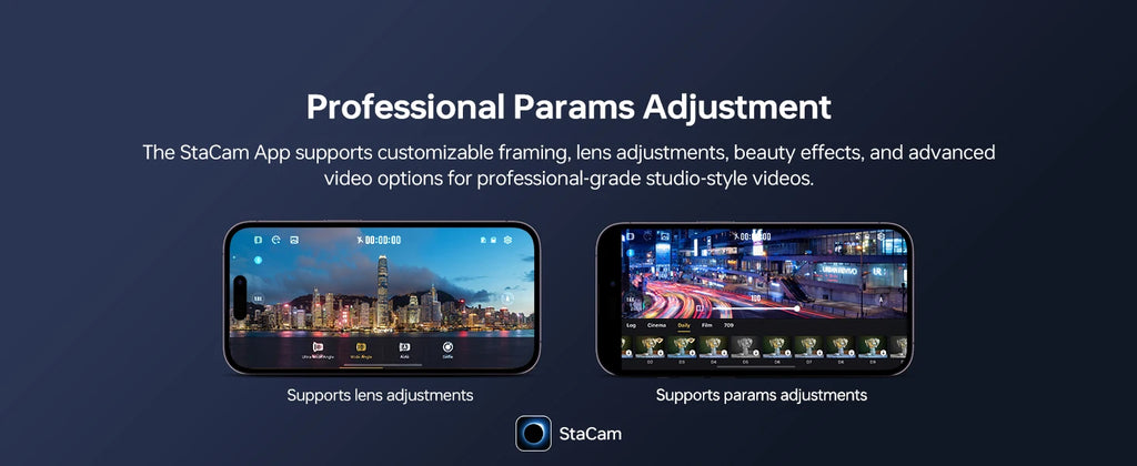 ZHIYUN Official SMOOTH 5S AI Smartphone Gimbal 3-Axis Gimbals Fill Light Phone Stabilizer for iPhone 15 Pro Max Android