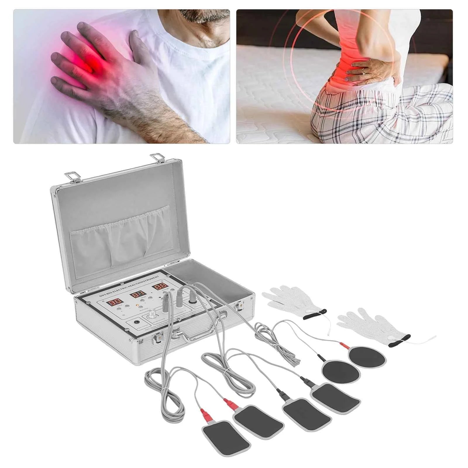 Bioelectric Wellness Massager - 10 Mode Pulse Therapy for Home & Salon Relaxation