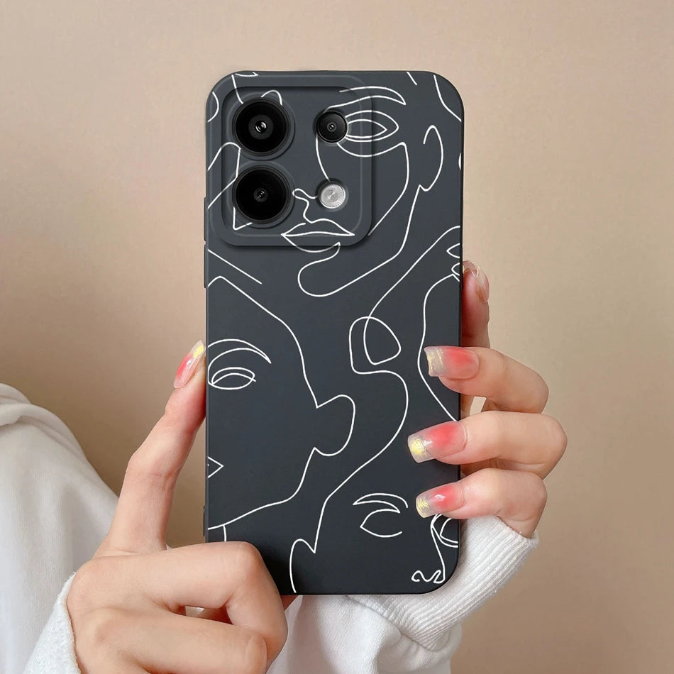 Xiaomi Poco X6 Pro Anime Silicone Case - Full Protection & Shockproof Design for Ultimate Style & Durability