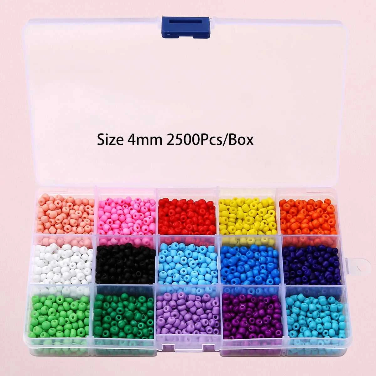 2–4mm Glass Rice Beads Kit 15–24 Grids, 15g/Grid 4000–24000pcs with Lobster Clasps & Cord for DIY Jewelry, Bracelets & Neckla The jack market .AU The jack market .AU Jewellery & Chains $ 76 14:29#BDH136-01