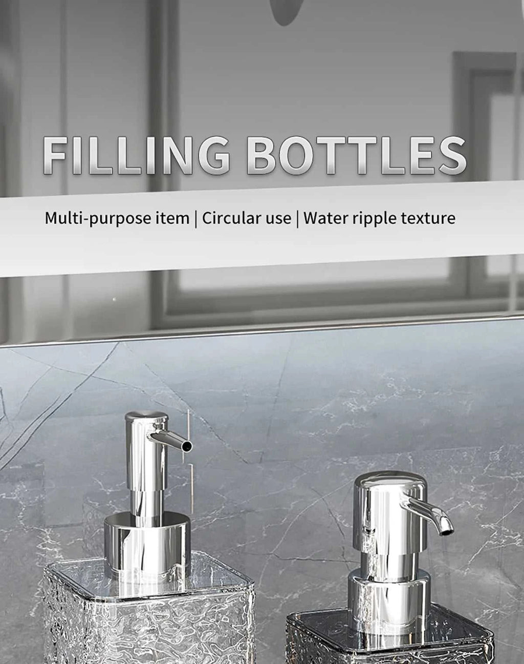 Square/Round Liquid Soap Dispenser Plastic Push Bottle Leak-proof Design Kitchen Bathroom General Purpose The jack market .AU The jack market .AU Home $ 52 14:201527806#S-circle(gray)