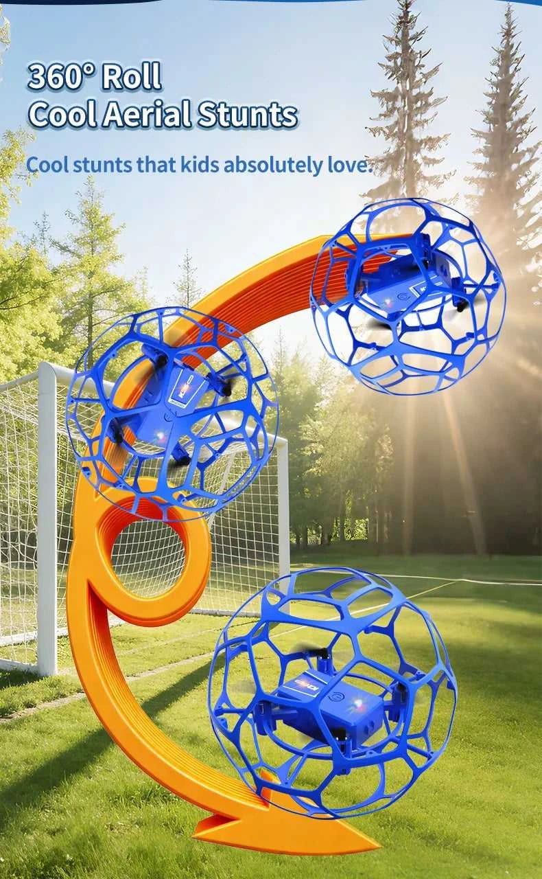 K26 MINI Air Soccer Competitive Drone | 360° Full Protection Crash-Proof | Hand Throw Takeoff No Remote Skill Birthday Gift The jack market .AU The jack market .AU Drones $ 71 14:193#K26-Red