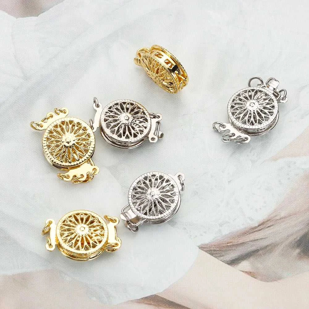 New Layered Necklace Clasps Multiple Bracelet Lock Connectors with Lobster Ring Clasps Jewelry DIY Findings Jewelry Accessories The jack market .AU The jack market .AU Jewellery & Chains $ 47 14:173#Silver 3