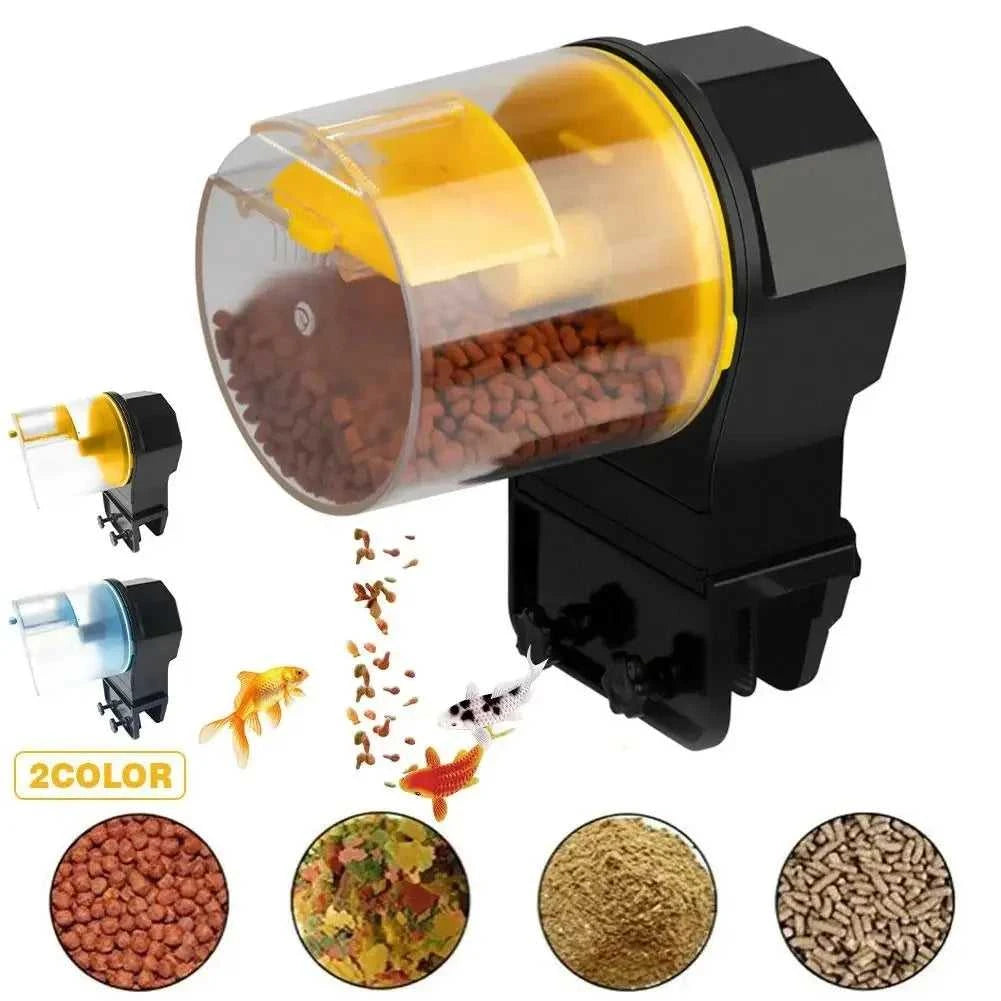 Fish Tank Automatic Feeder Intelligent Timing Automatic Feeder Aquarium Automatic Feeder Large Capacity Fish Feeder fish feeder The jack market .AU The jack market .AU Fishing Gear $ 38 14:366
