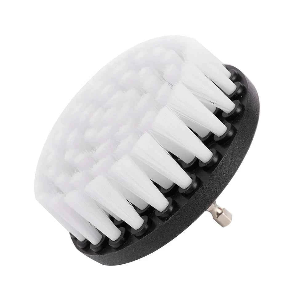 4 Inch Soft Drill Brush Car Soft Brush Drill Kit Bathroom Kitchen Auto Care Cleaning Tools For Cleaning Carpet & Leather