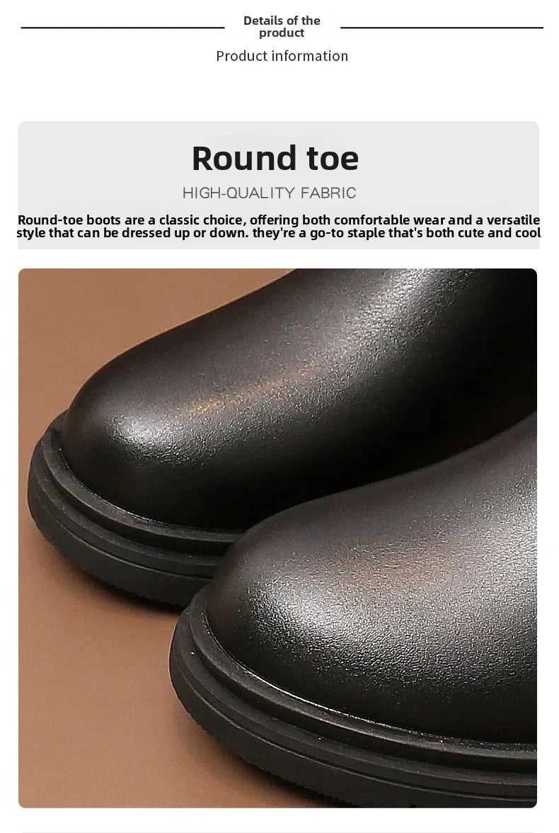 Size 27-37 Kids PU Leather Boot Warm Autumn Winter Children's Shoes Princess Girls Anti Slip Foot Warmer Snow Boots The jack market .AU The jack market .AU Mum & Kids: Essential Products for Every Family $ 43 14:365458#D-12Brown;200000124:150#27