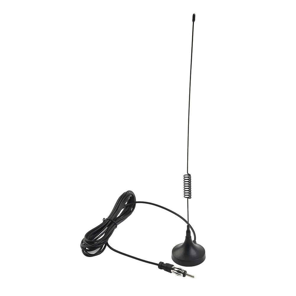 Auto Stereo Radio FMAM Signal Aerial, Car Signal Booster Antenna, Dual Band 144/430Mhz, 31cm Antenna Length, Easy Installation