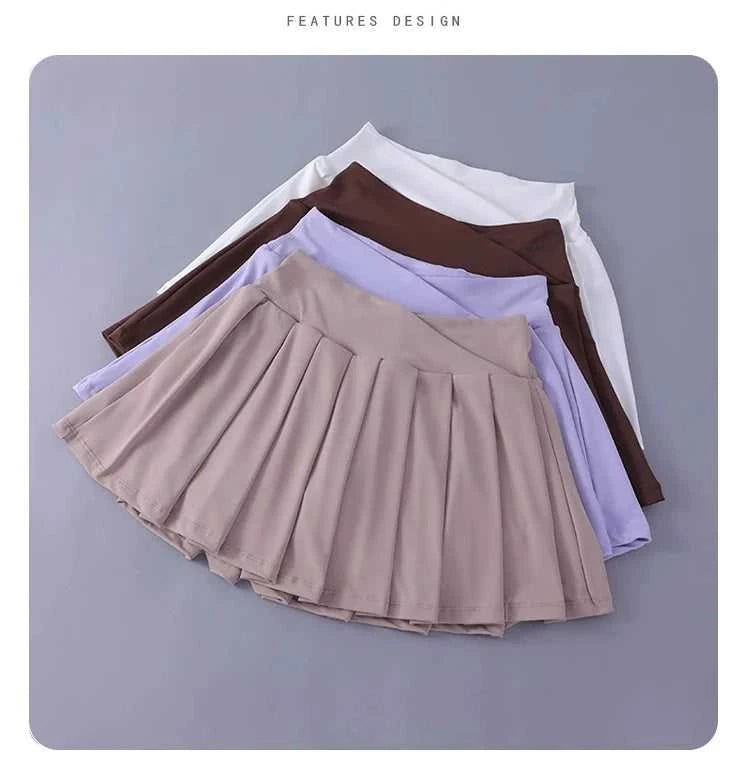 Women Tennis Pleated Skirt High Waisted Athletic Golf Skorts Workout Sports Skirts With Shorts For Women The jack market .AU The jack market .AU Woman Fashion $ 62 14:29;5:361386