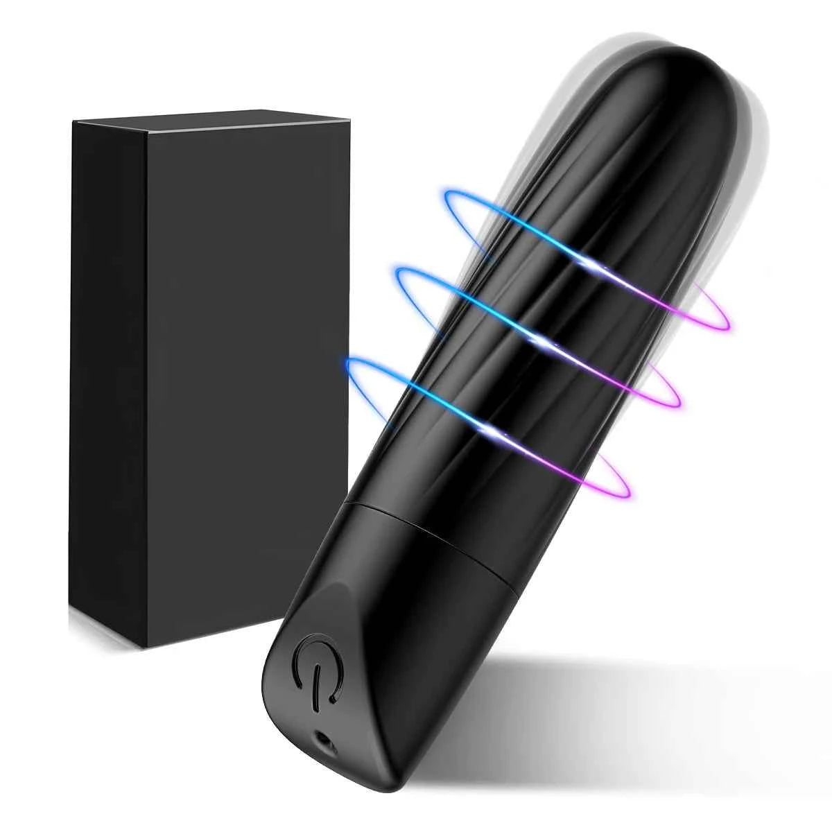 Blissful Touch Waterproof Silicone Bullet Vibrator - Powerful Clit & G-Spot Stimulation for Ultimate Pleasure