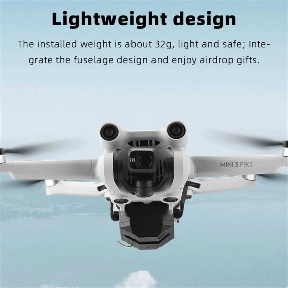 Drone Air Thrower For SG906MAX/SJRC F11S/Zino/X8SE Wedding Proposal Delivery Dispenser Airdrop Rescue Device Holder Toy Aircraft The jack market .AU The jack market .AU Drones $ 66 14:193#Black