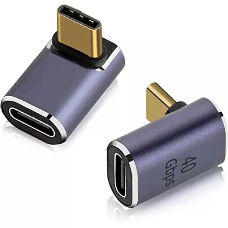 90 Degree Right Angle USB C Male Adapter to USB C Female Adapter With 40 Gbps PD 100W 8K@60Hz Video Compatible For Steam Deck The jack market .AU The jack market .AU Accessories Electronics $ 49 <none>
