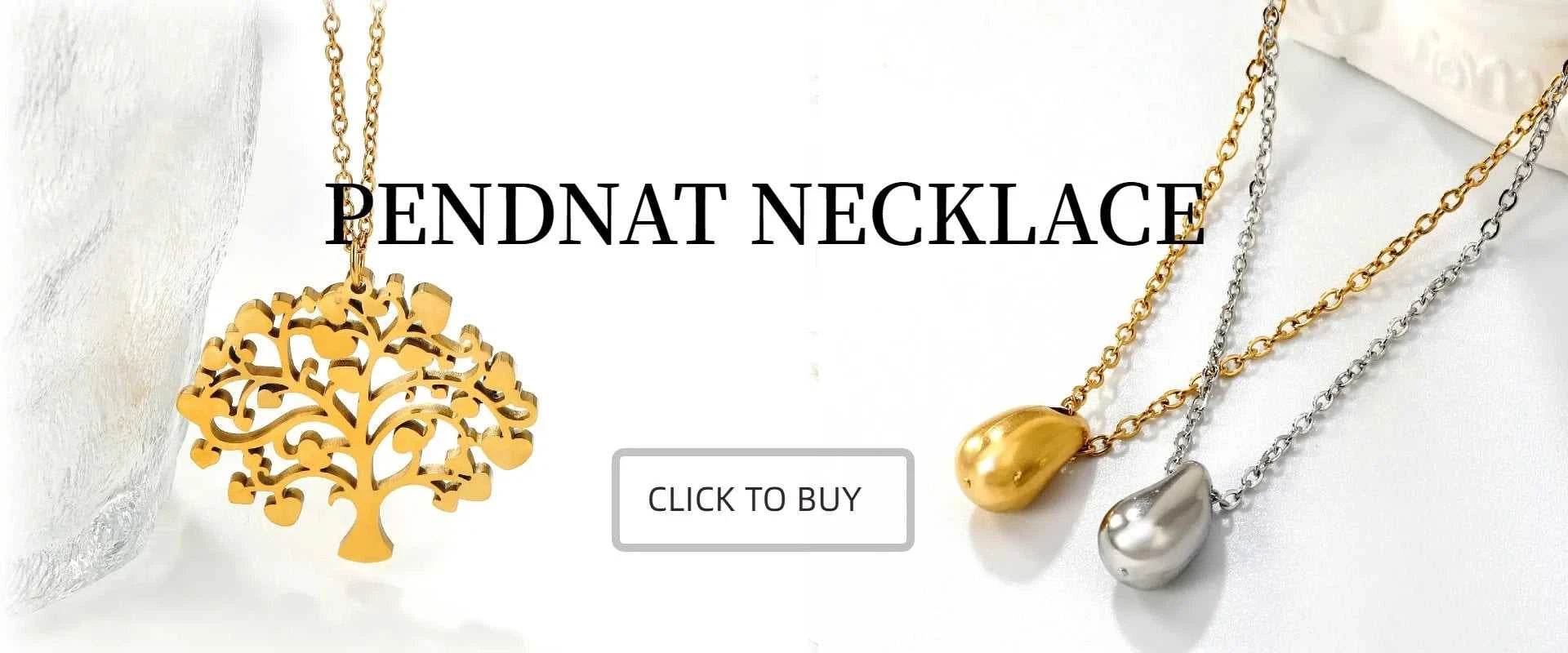 LUXUSTEEL Chain Pendant Earnail Set Four-Leaf Clover Shaped Stainless Steel Pendants Necklace Earring Sets Necklace Jewelry Gift The jack market .AU The jack market .AU Jewellery & Chains $ 51 200001033:200003760#LPS11101G