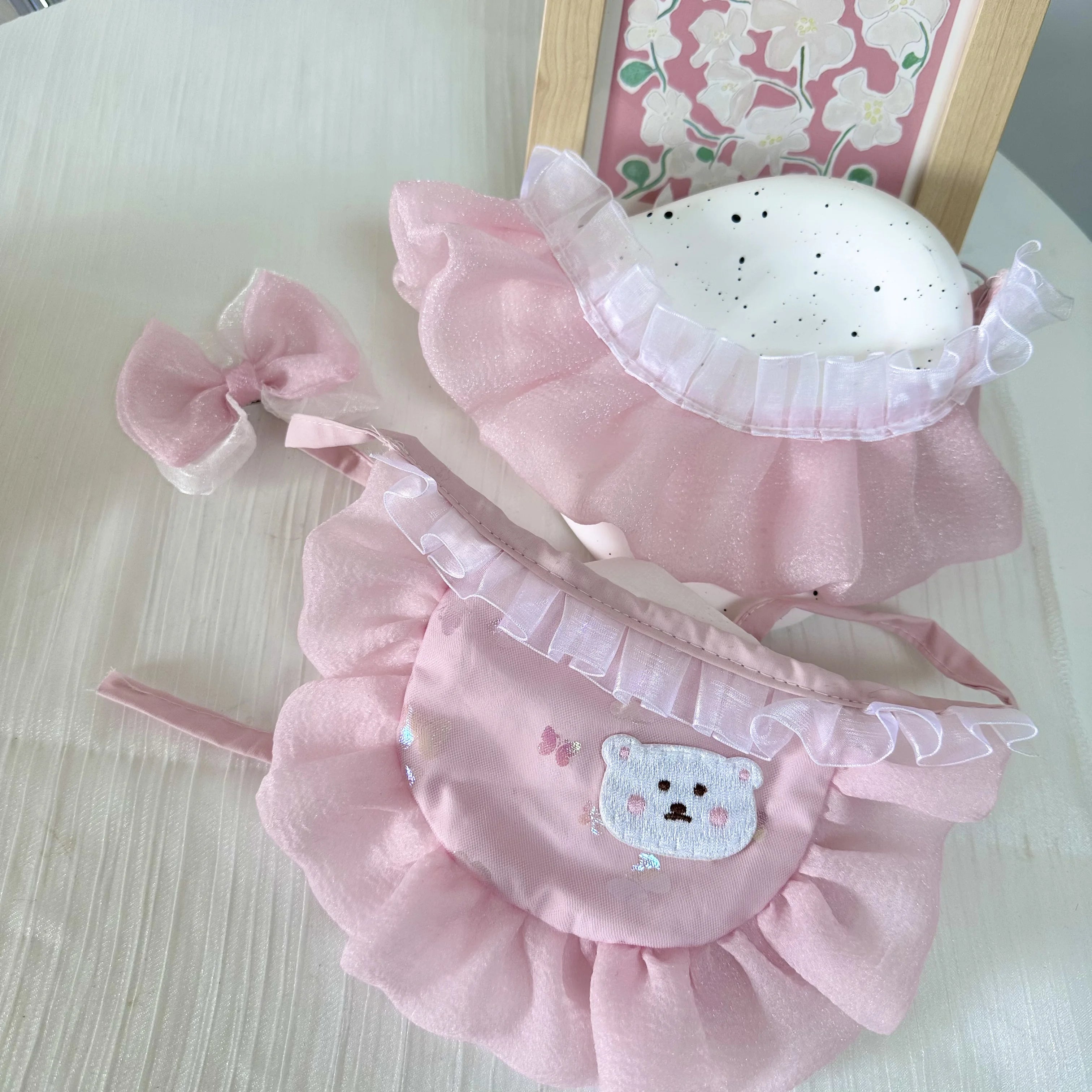 2026 Spring Cute Pink Princess Dress For Small Medium Dogs Chihuahua Yorkshire Pet Dog Clothes Handmade Cotton Lace Bow Skirts