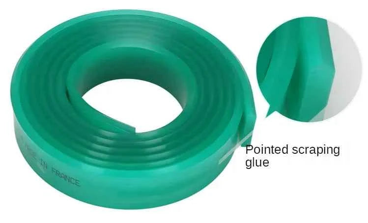 Squeegee Master 50mm Flat Silkscreen Squeegee - Durable Polyurethane Blade for Precision Printing