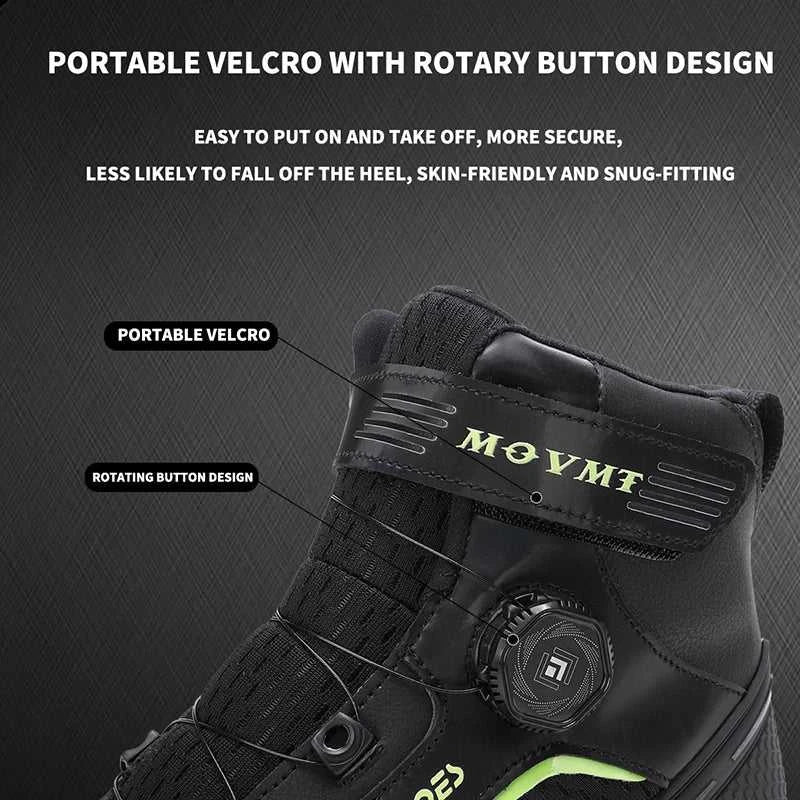 Motorcycle Riding Shoes Men's Breathable Leather Boots Casual Comfortable Slip-On Ankle Boots for Urban Cycling The jack market .AU The jack market .AU Step Up Your Style: Trendy Shoes for Every Occasion! $ 156 14:771#6068;200000124:200000899