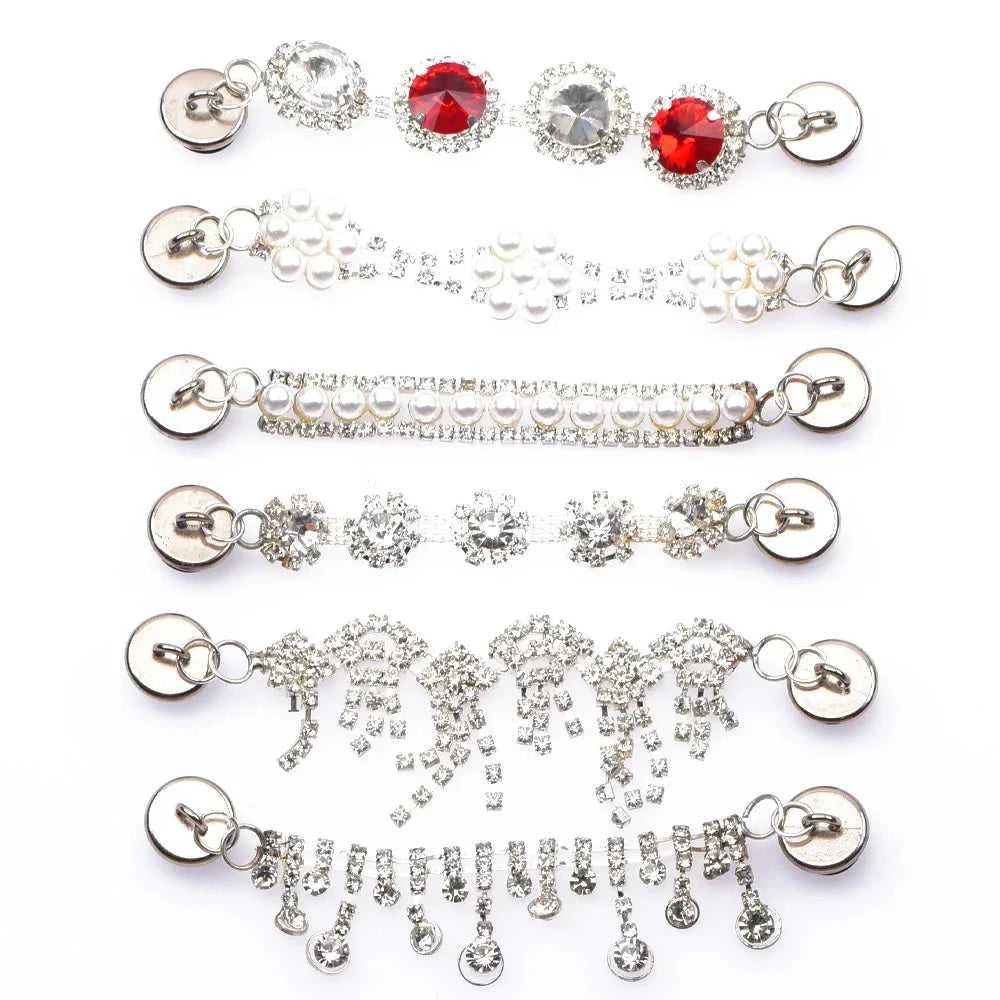 Bling Shoe Charms for Metal Pearl Button Shoes Decorations Accessories For Girl Women Gift The jack market .AU The jack market .AU Step Up Your Style: Trendy Shoes for Every Occasion! $ 47 14:173#b8204