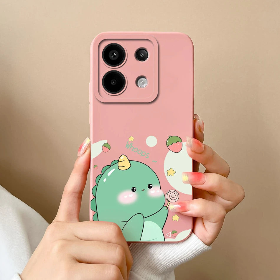 Xiaomi Poco X6 Pro Anime Silicone Case - Full Protection & Shockproof Design for Ultimate Style & Durability