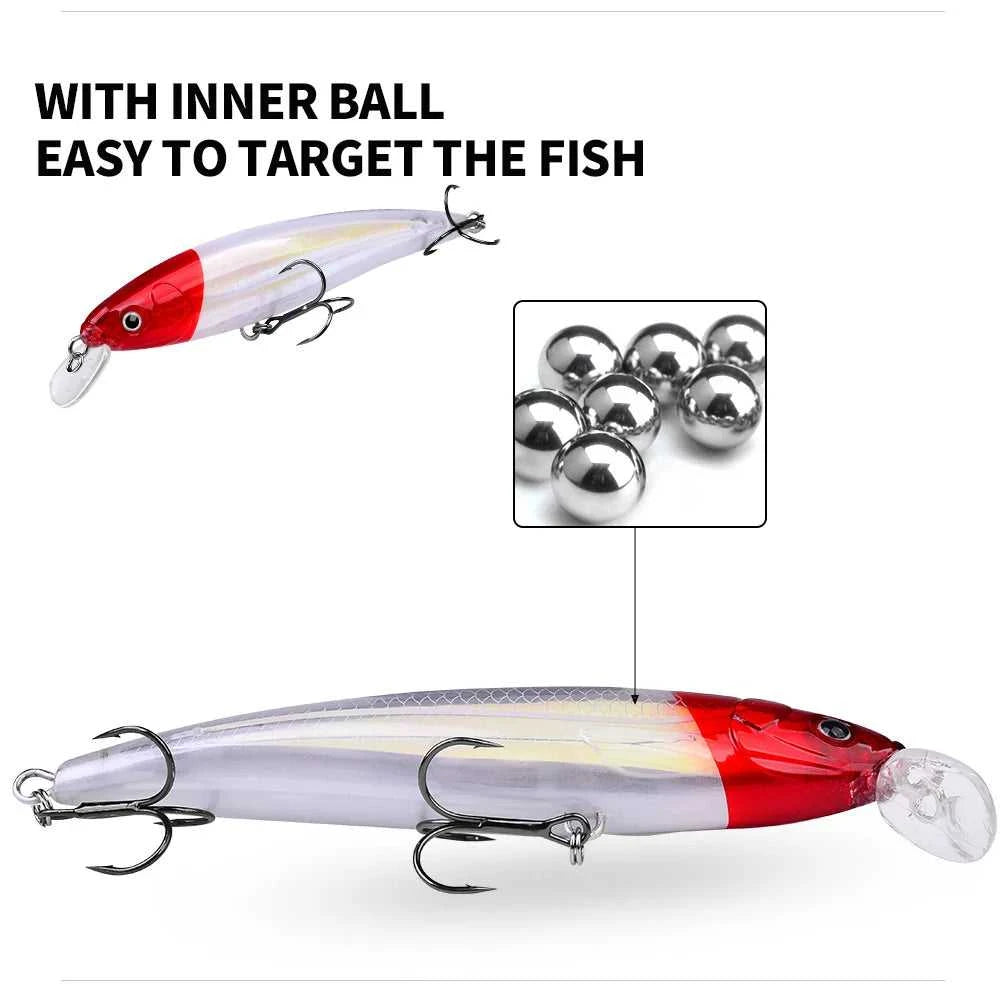 Fish Bait Floating in Water, Biomimetic Artificial Plastic Hard Bait, Specialized Lure for Sea Fishing for Giant Objects The jack market .AU The jack market .AU Fishing Gear $ 26 14:366#B