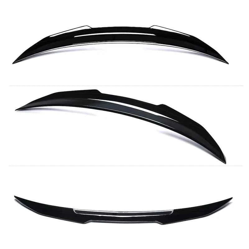 Black/Carbon Q50 Rear Wing Lip Car Rear Trunk Boot Lip Spoiler Wing Extension For Infiniti Q50 2014-2021 Rear Wing Spoiler Lip