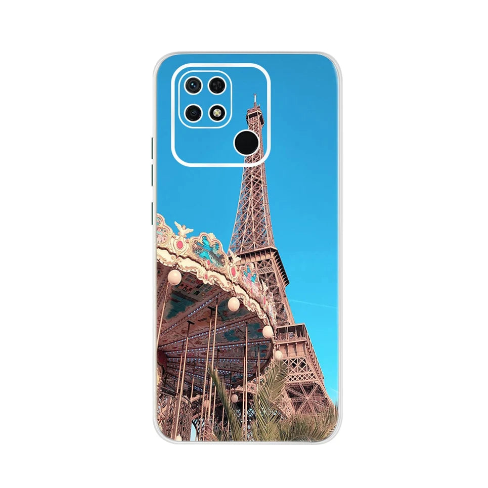 For Cover Redmi 10 Case Silicon Back Cover Phone Case For Xiaomi Redmi 10 2022 Soft coque TPU Redmi 10a 10c Clear bumper etui