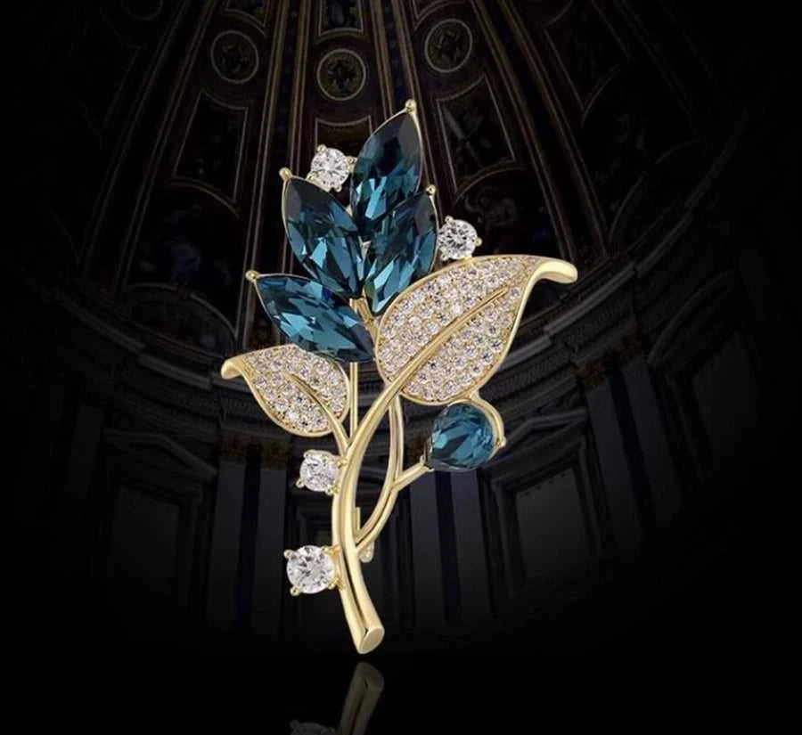 Delicate Zirconia Flower Brooches Elegant Multicolor Crystal Vase Beautiful Flowers Collar Pin Jewelry Gift Accessories Corsage The jack market .AU The jack market .AU Jewellery & Chains $ 52 200001033:347#XZ27