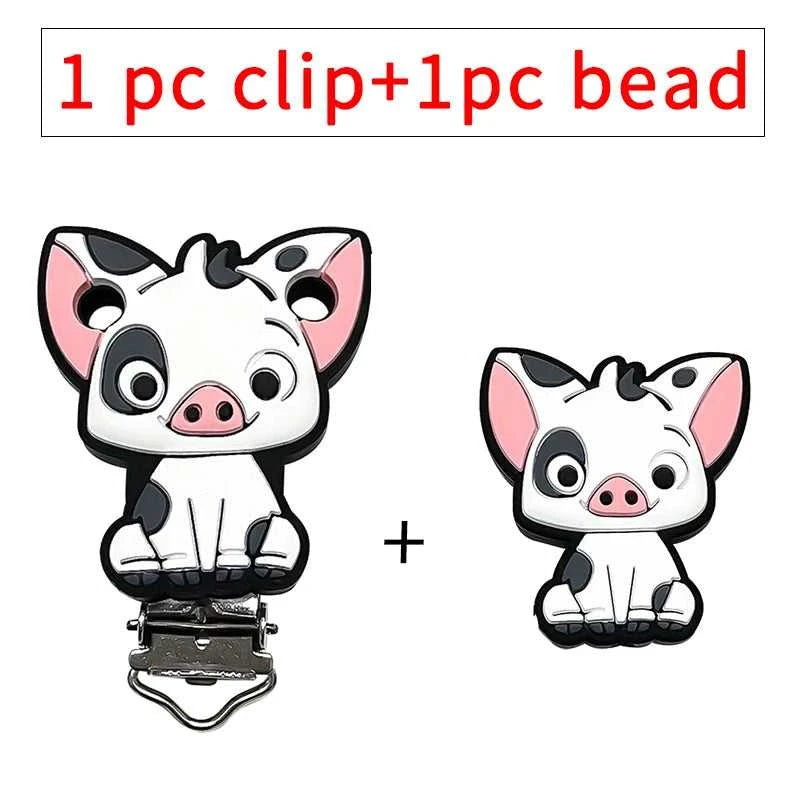 2pcs set Silicone Cartoon Eeyore Monica Beads Baby Silicone DIY Nursing Necklace Pacifier Clips Jewelry Accessories The jack market .AU The jack market .AU Mum & Kids: Essential Products for Every Family $ 23 14:200006154#1 set