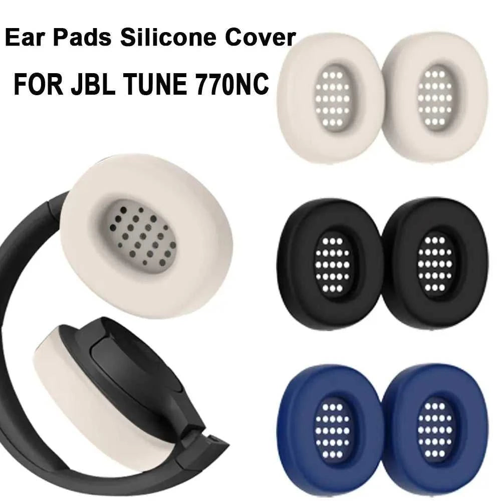 Silicone Ear Pads Cushion Cover Replacement Earmuff Protective Cover Headphone Accessories Protector for JBL Tune 770NC The jack market .AU The jack market .AU Accessories Electronics $ 51 14:504#Beige